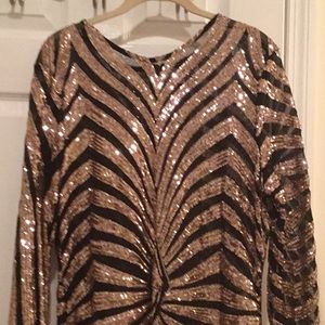 Woman’s Sequins Gatsby Gown